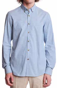 PAISLEY & GRAY Brian Solid Stretch Cotton Dress Shirt
