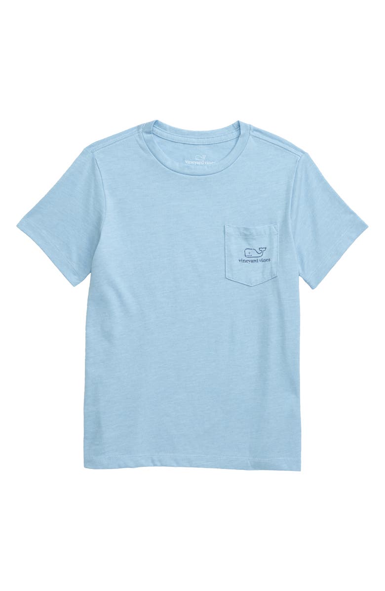 vineyard vines Vintage Whale Island Ringer Graphic T-Shirt, Main, color, Jake Blue