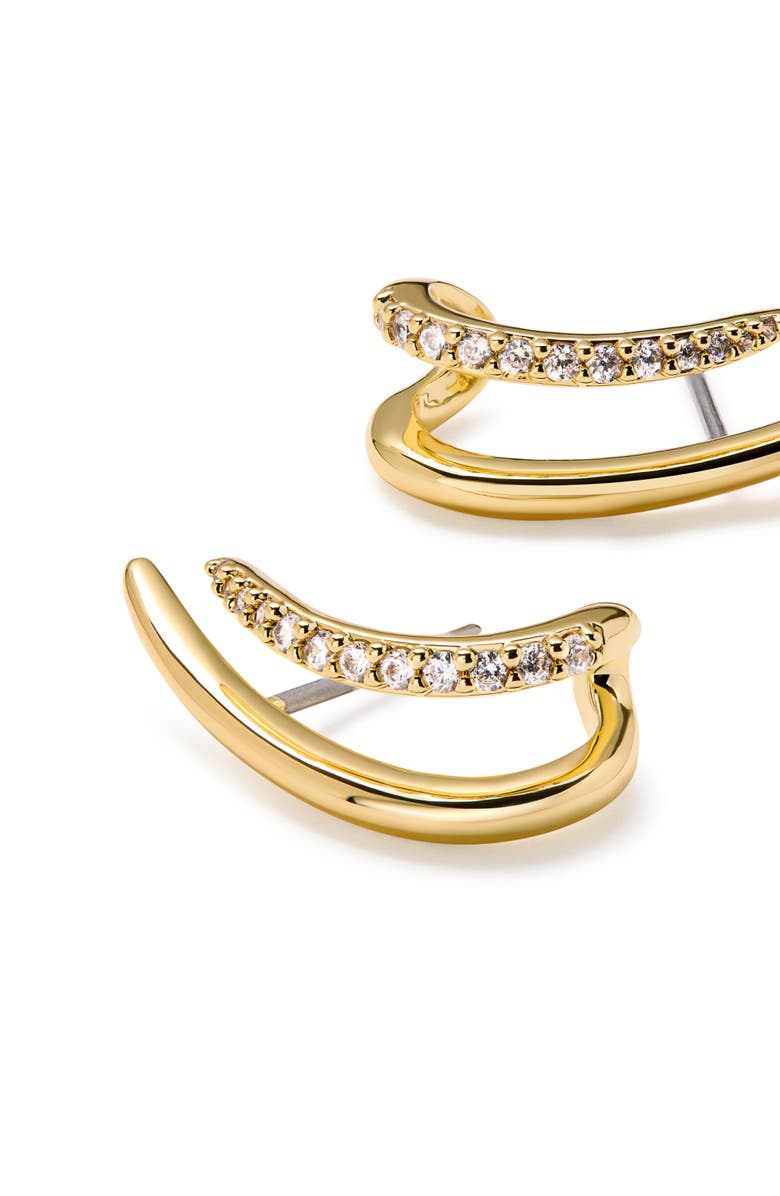 Ana Luisa Gold Stud Earrings - Solene, Alternate, color,