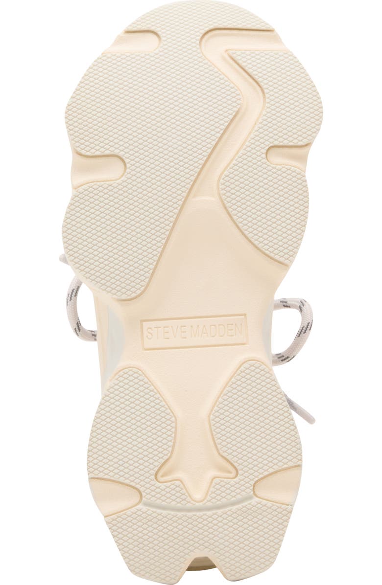Steve Madden Kids' Jsolace Sneaker, Alternate, color, White Multi
