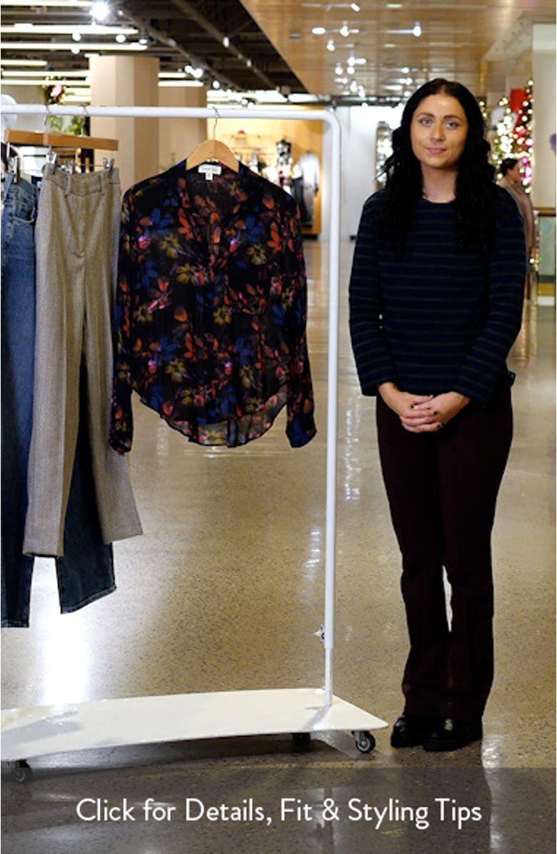 Floral Button-Up Shirt, sales video thumbnail