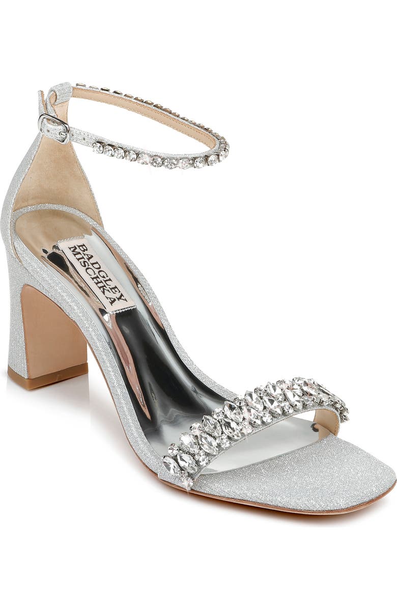 Badgley Mischka Collection Harriet Block Heel Sandal, Main, color,