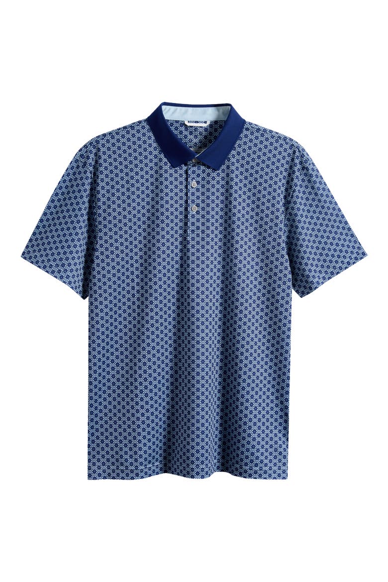 Cadence Performance Golf Polo, Alternate, color, NAVY