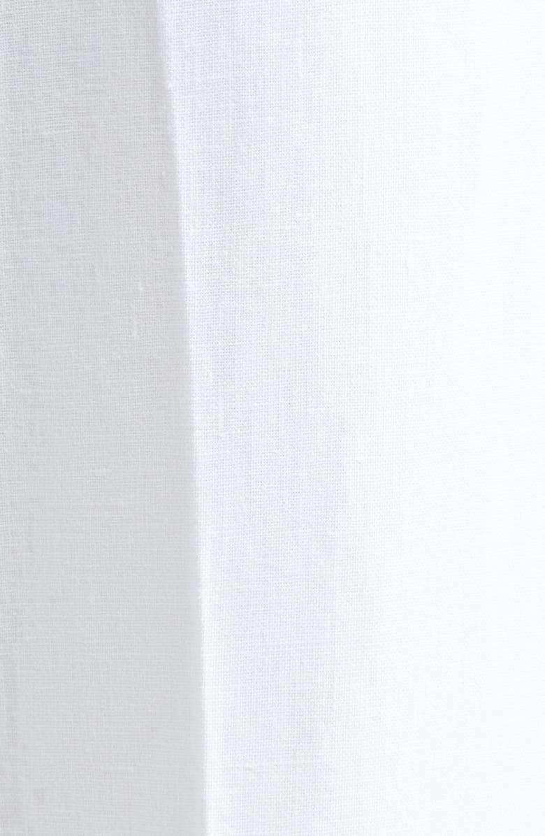 Michael Kors Collection Pleated Linen Wide Leg Pants, Alternate, color, 