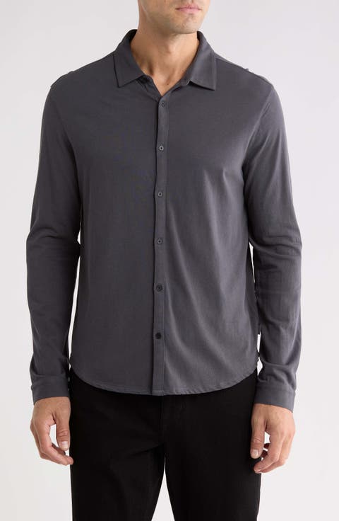 Clark Organic Cotton Button-Up Shirt