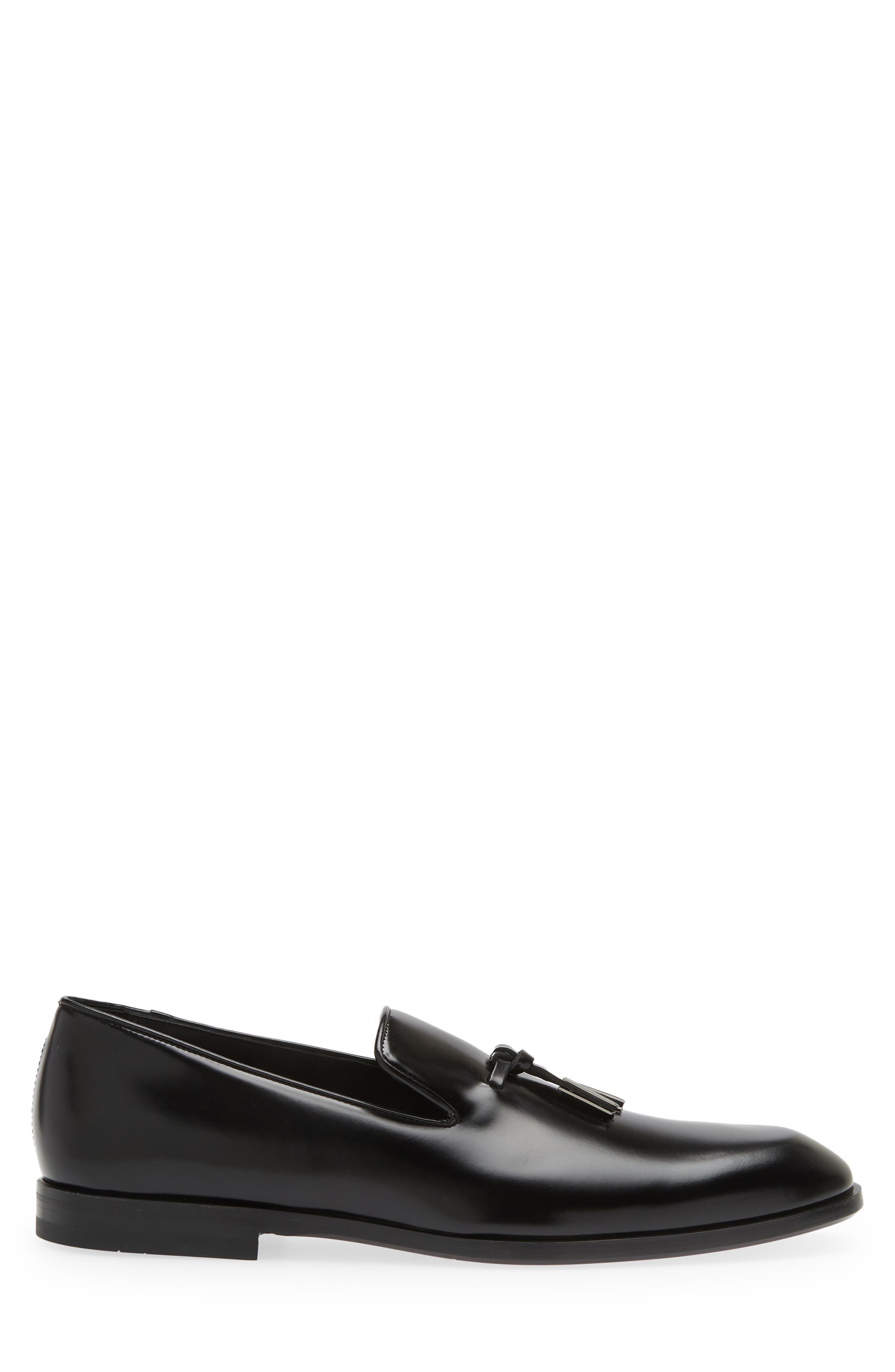 FERRAGAMO Tassel Whole Cut Loafer (Men) | Nordstrom
