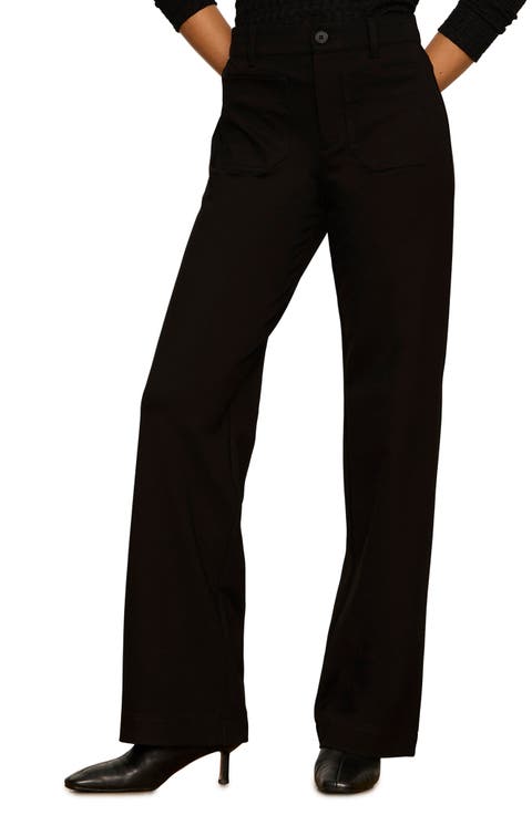 Marine Ponte Straight Leg Pants