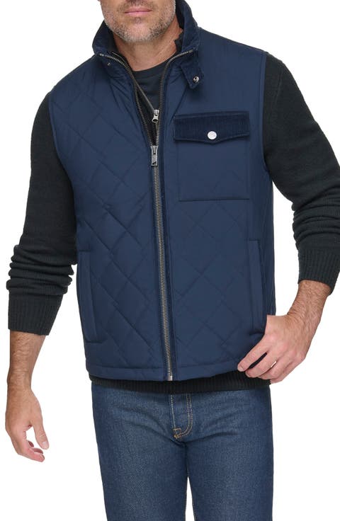 Barnet Water Resistant Quilted Vest