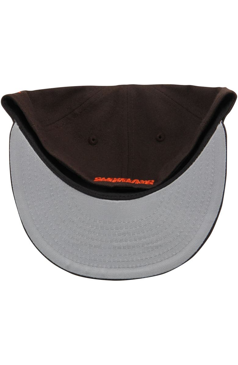 New Era NWE BROWNS BROWN HELMET NFL OMAHA 59FIFTY HATMENFIT, Alternate, color,