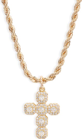 Nelli Cross Pendant Necklace