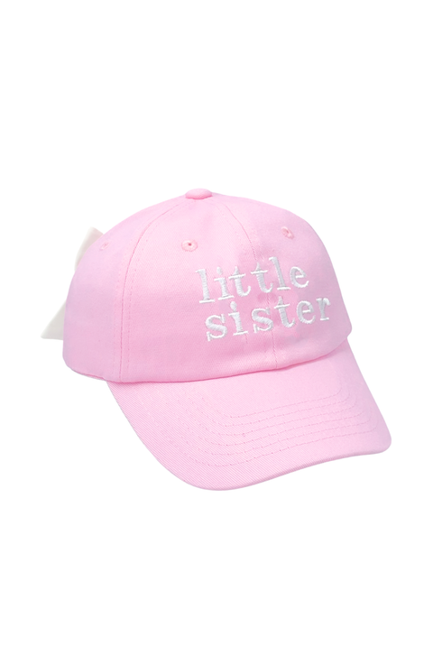 Little Sister Twill Bow Baseball Hat (Toddler, Little Kid)
