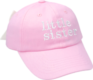 Bits & Bows Little Sister Twill Bow Baseball Hat