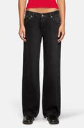 EB Denim Low Rise Baggy Wide Leg Jeans