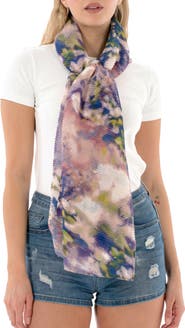 Nicole Miller Pleated Oblong Scarf