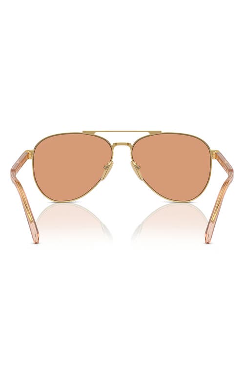 Prada 58mm Pilot Sunglasses