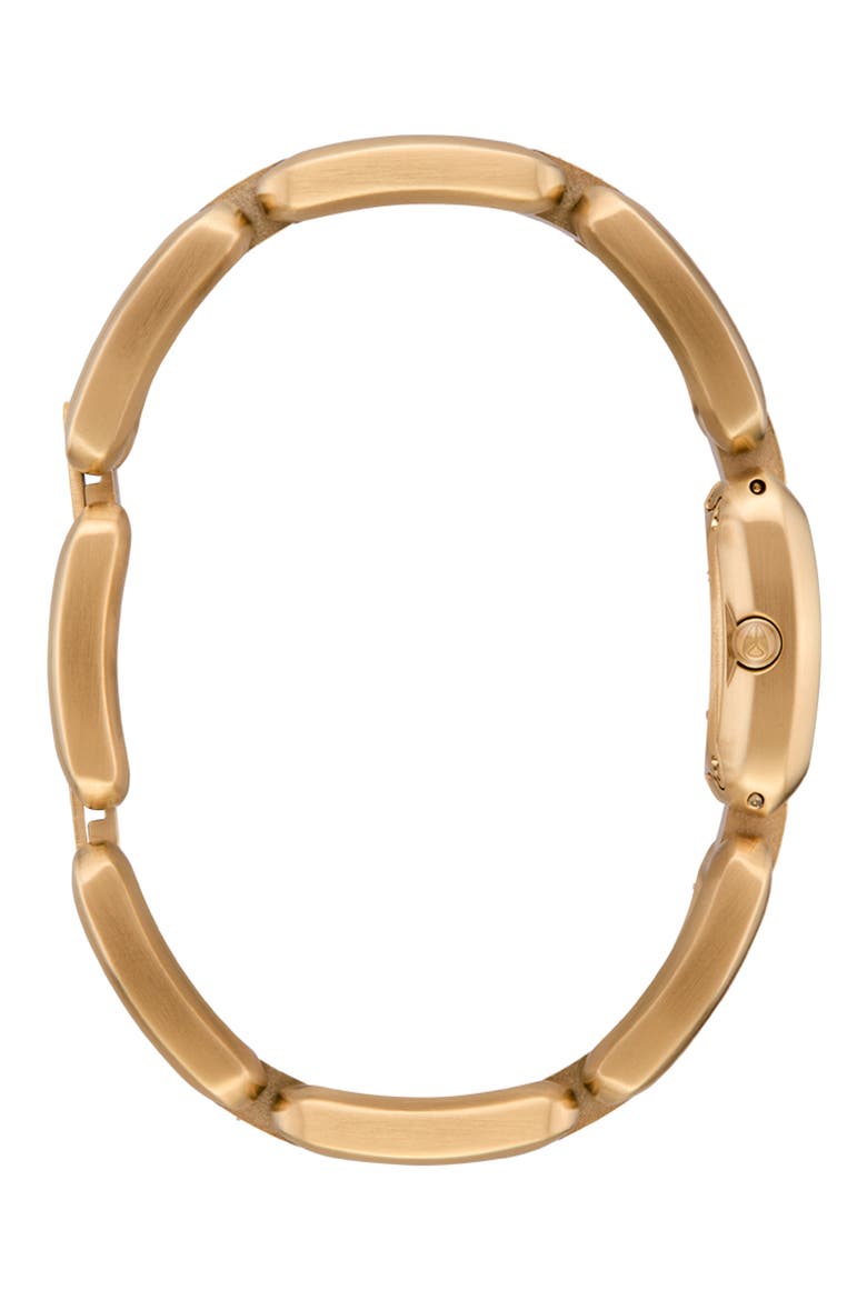 The Sisi Bracelet Watch, 24mm, Alternate, color, ALL GOLD / COGNAC