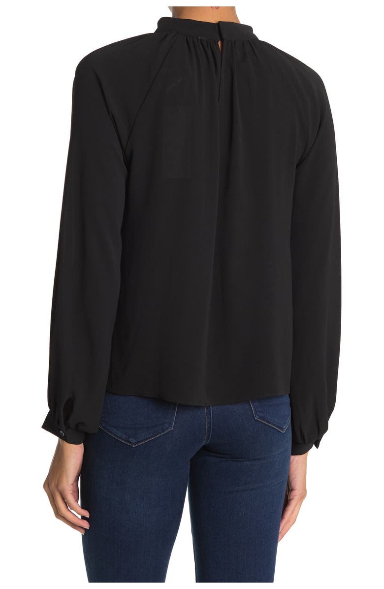 All in Favor Mock Neck Long Sleeve Top, Alternate, color,