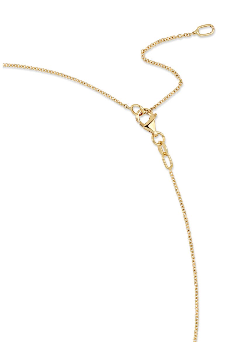 18K Gold Kiera Diamond Heart Pendant Necklace, Alternate, color, 18KY GOLD