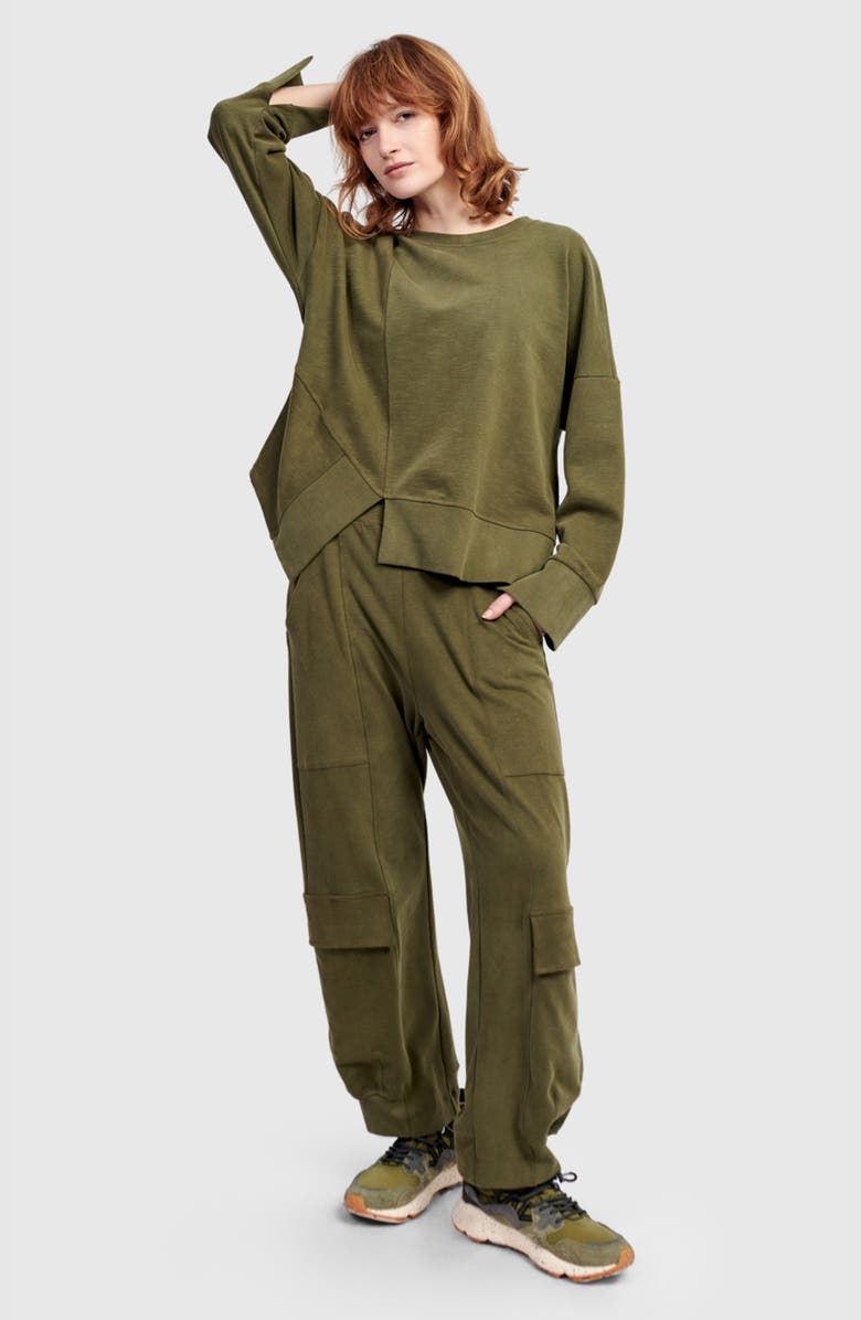 Alembika Cargo Sweatpants, Alternate, color, 