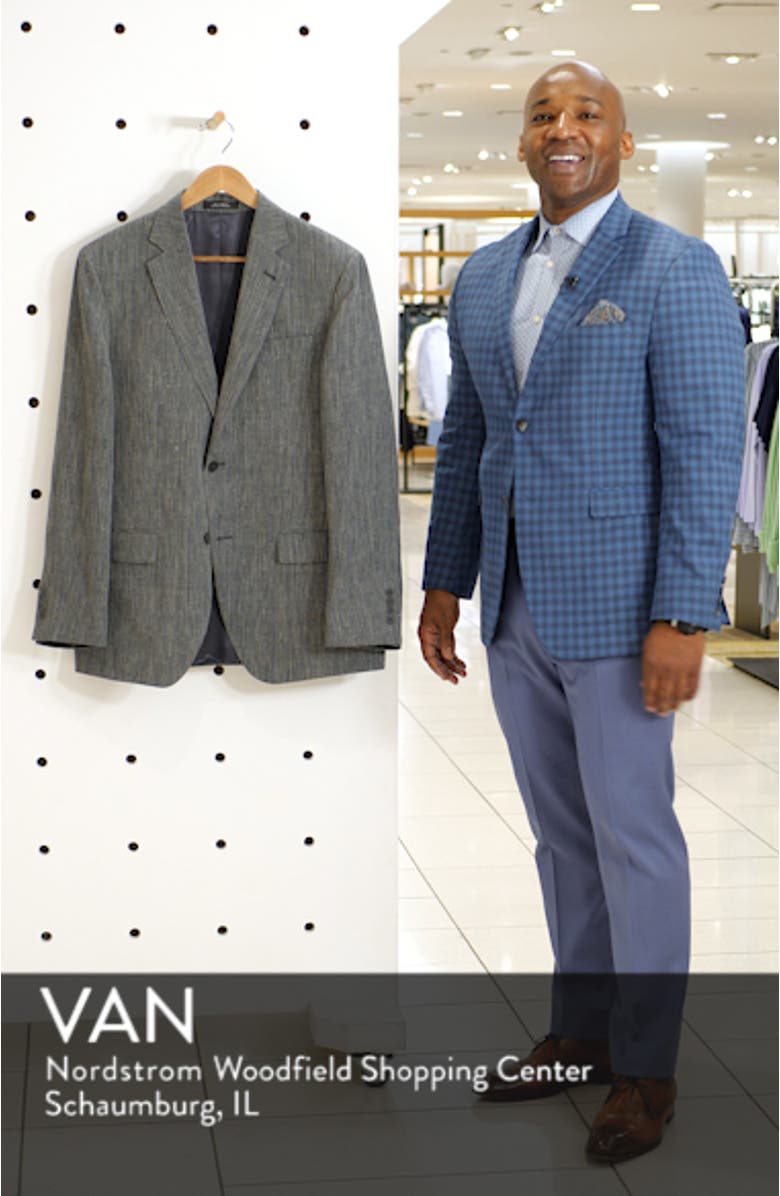 Mélange Linen Blazer, sales video thumbnail