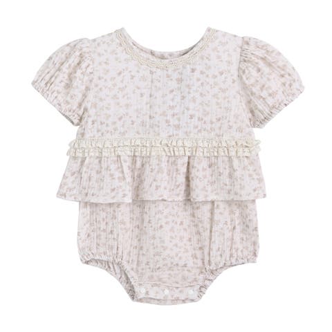 Floral Ruffle Romper