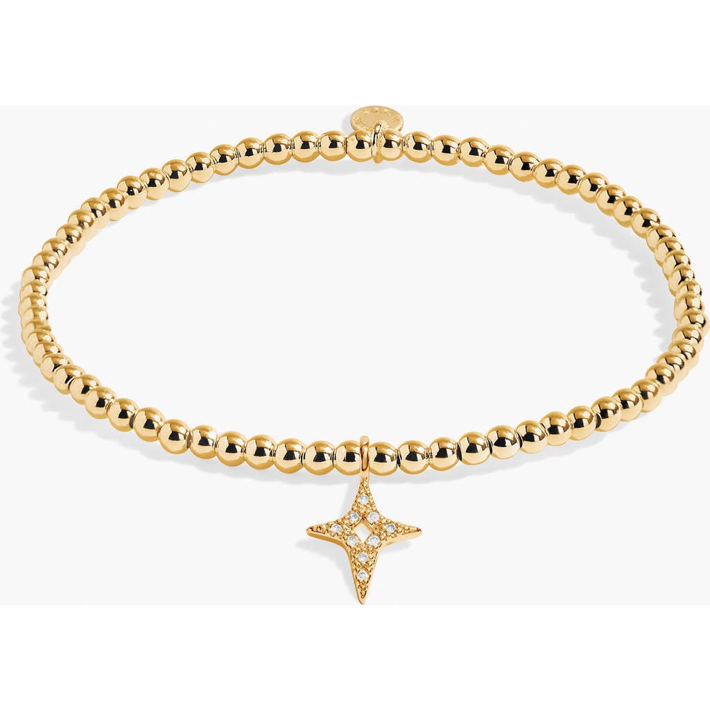 A Littles & Co. A Littles & Co A Little 'blessed To Have A Friend Like You' Bracelet In Gold