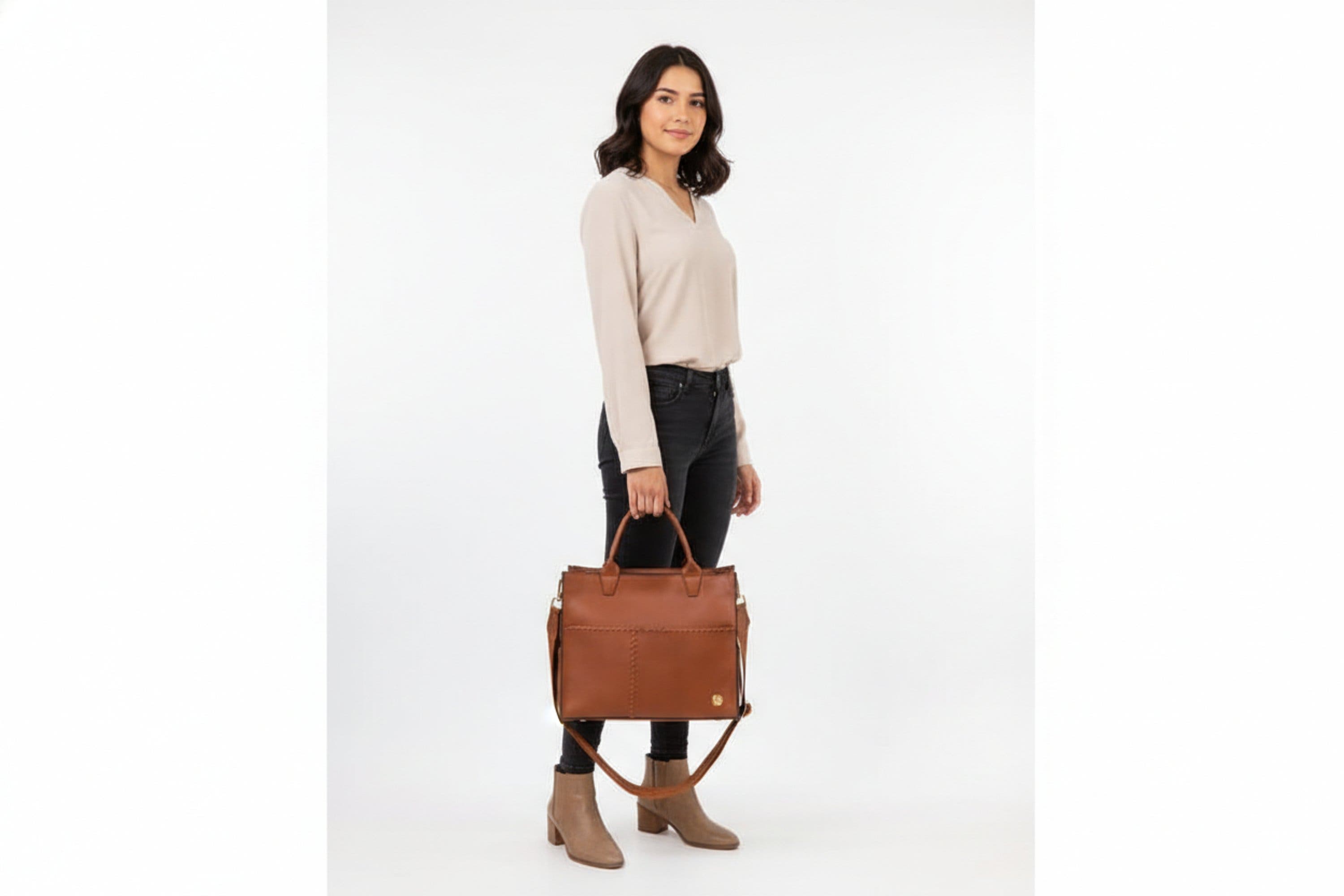 Sienna Mini Tote Bag, Alternate, color, Medium Brown