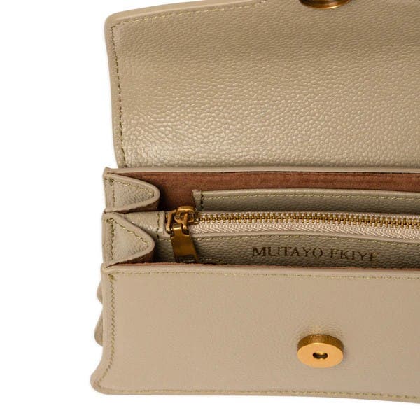 The Oma Clutch, Alternate, color, Brownish-Gray