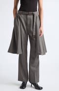 Sacai Side Panel Herringbone Pants