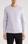 Vince Strip Cotton Jersey T-Shirt