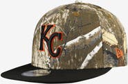 New Era Men's New Era Camo Kansas City Royals Realtree Orange Pop 9FIFTY Snapback Hat