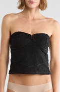 Free People Ever Afternoon Eyelet Strapless Top