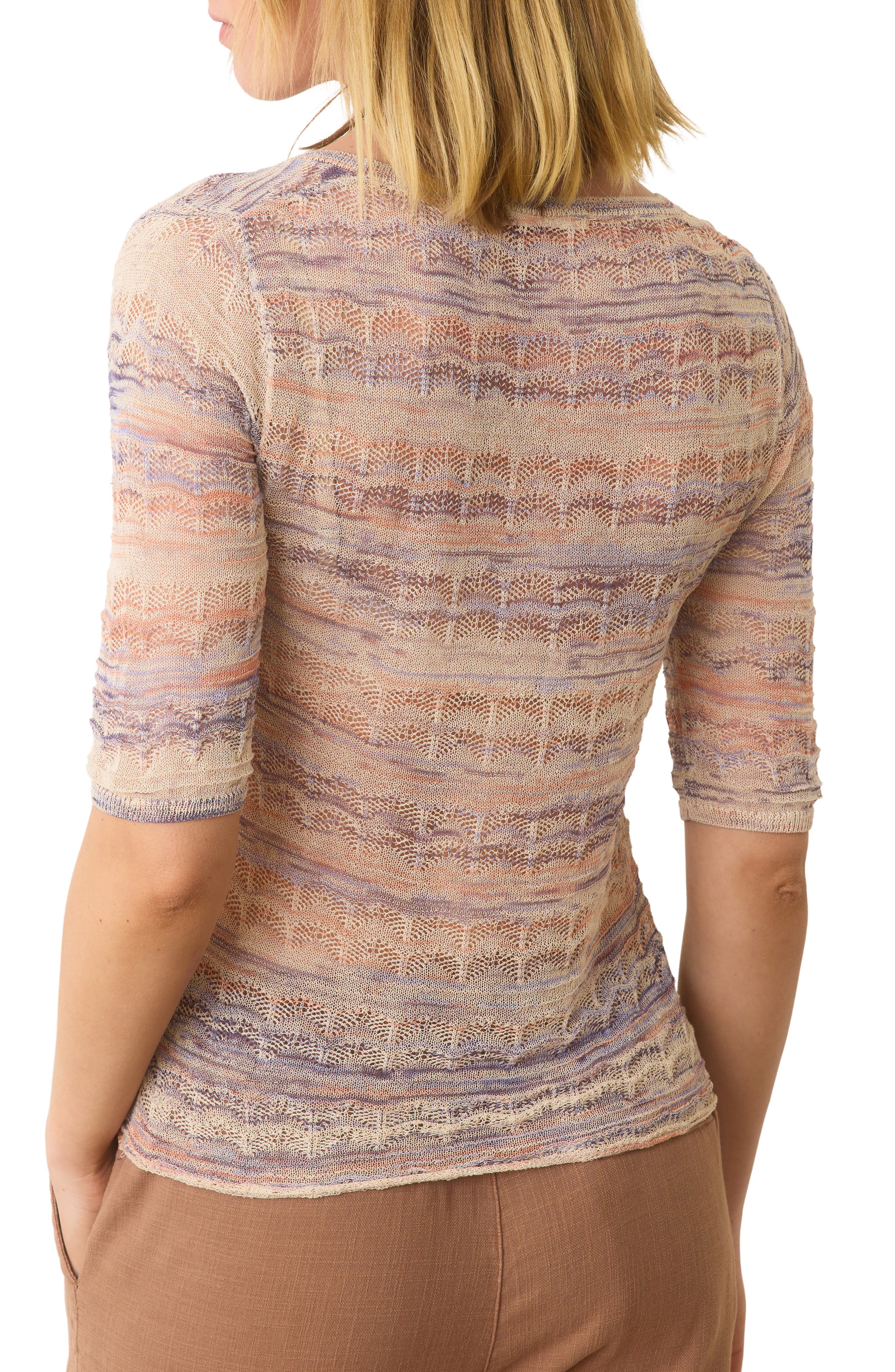 Alana Pointelle Sweater - image 2