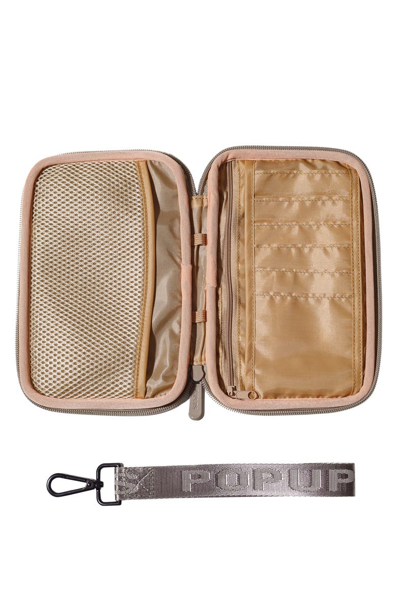 Water Resistant Neoprene Passport Wallet, Alternate, color, TAUPE