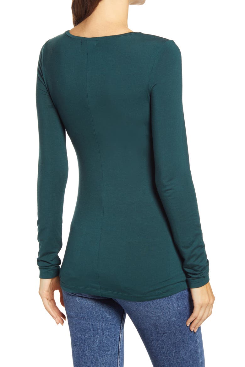 Long Sleeve Tee, Alternate, color, GREEN PONDEROSA