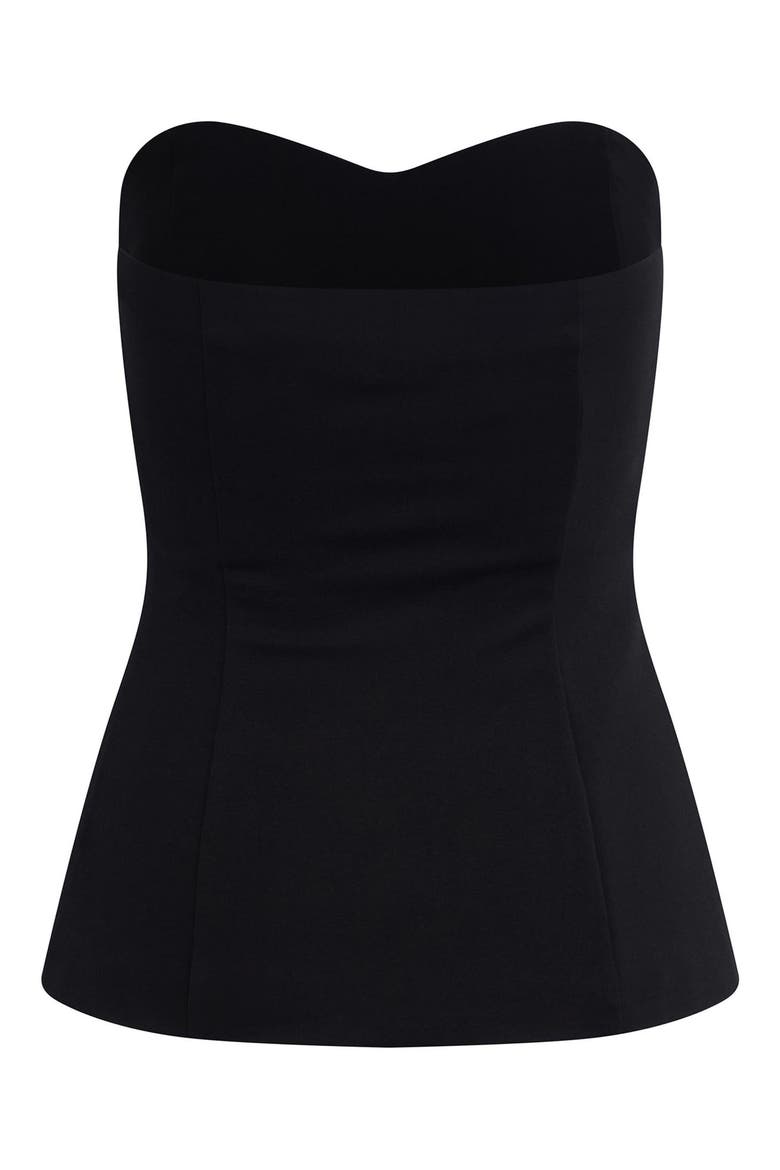 The Almost Yours Bustier, Alternate, color, BLACK