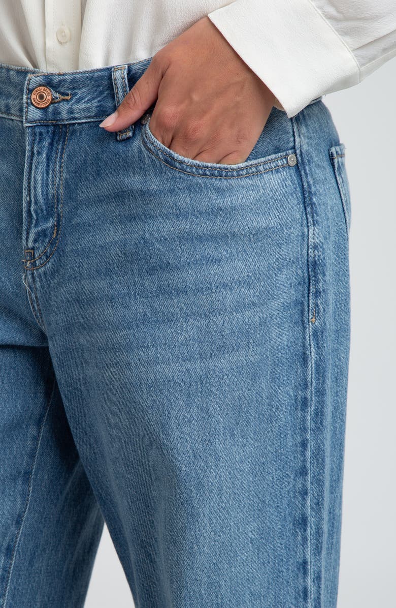 I Love Who I Am Classic Rise Wide Leg Jeans, Alternate, color, Indigo Medium