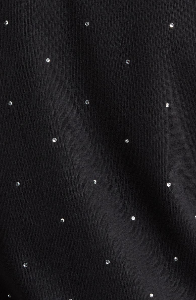 Tommy Bahama Aruba Rhinestone Zip Cardigan, Alternate, color, Black