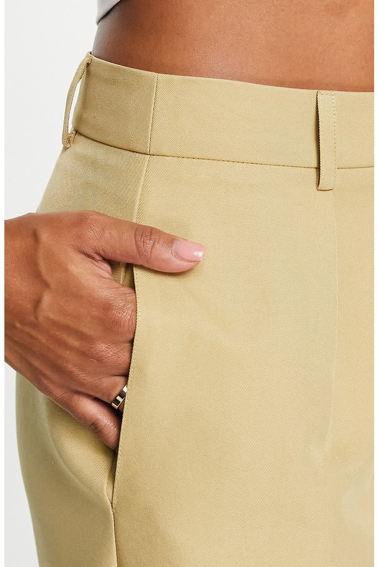 Everyday Pleated Slouchy Trousers, Alternate, color, STONE