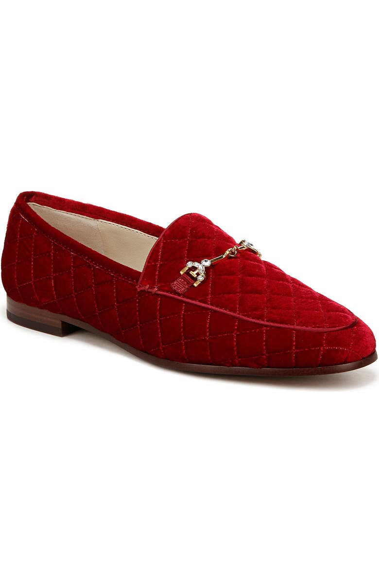 Sam Edelman Loraine Regal Bit Loafer, Main, color, Bright Scarlet