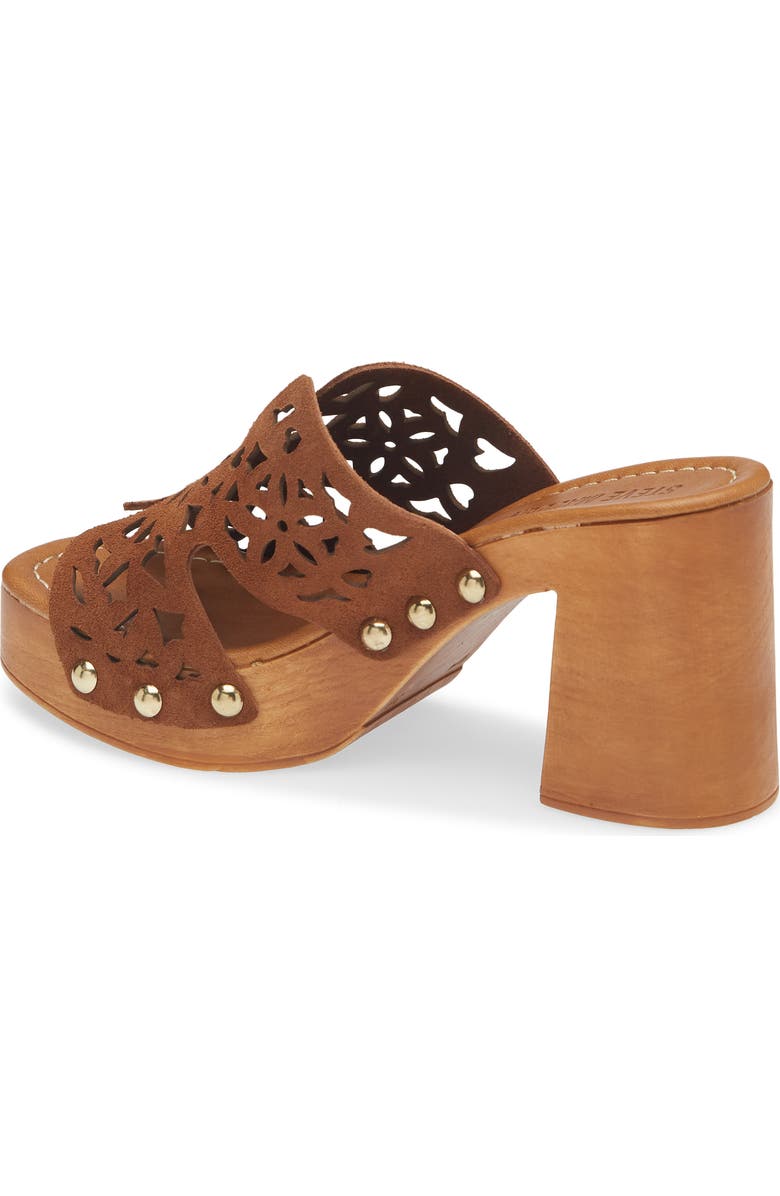 Steve Madden Sunkissed Platform Sandal, Alternate, color, Chestnut Suede