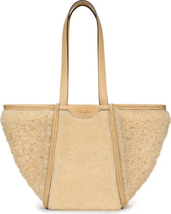 Small Sadie Lambs Wool Tote Bag