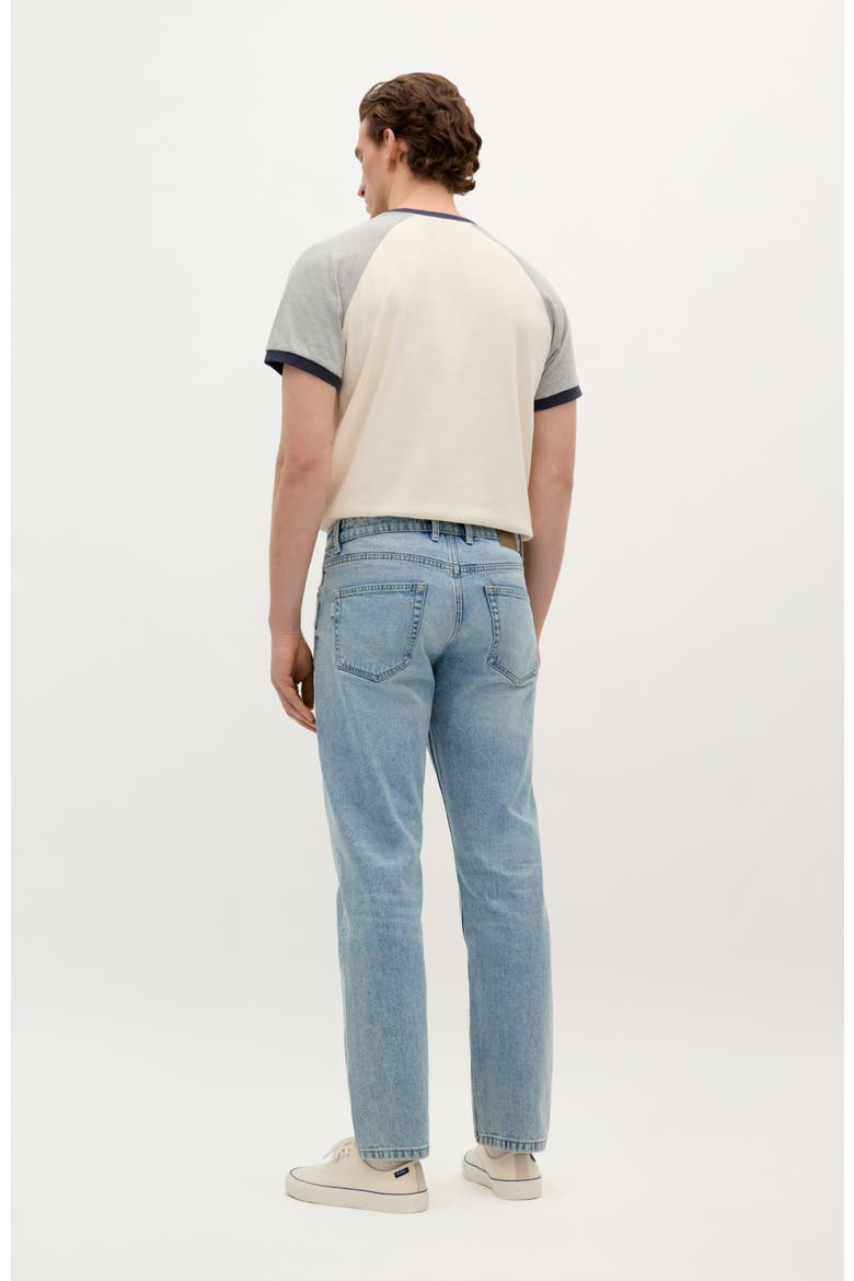 Regular Jeans, Alternate, color, BLEACH DENIM