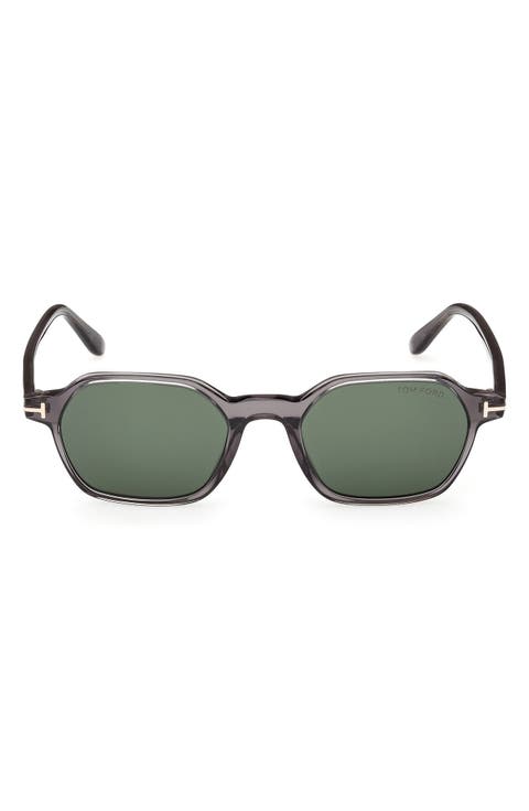 Joey-02 51mm Geometric Sunglasses