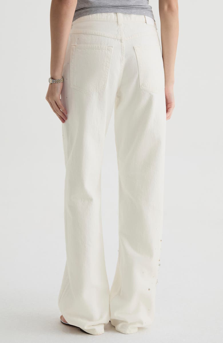 AG Billie High Waist Straight Leg Jeans, Alternate, color, Opal Radiance