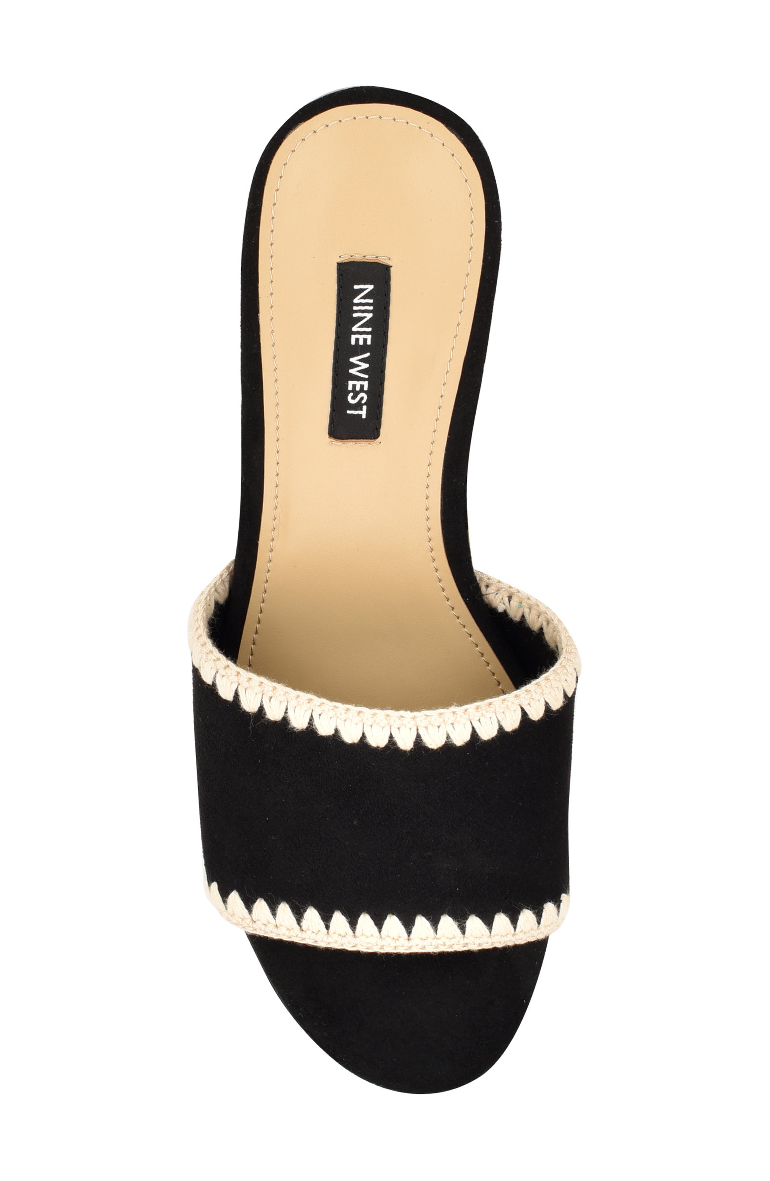 Nine West Yickie Platform Slide Sandal, Alternate, color, 