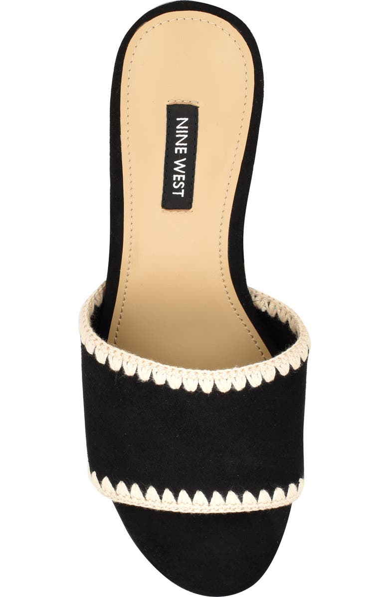 Nine West Yickie Platform Slide Sandal, Alternate, color,