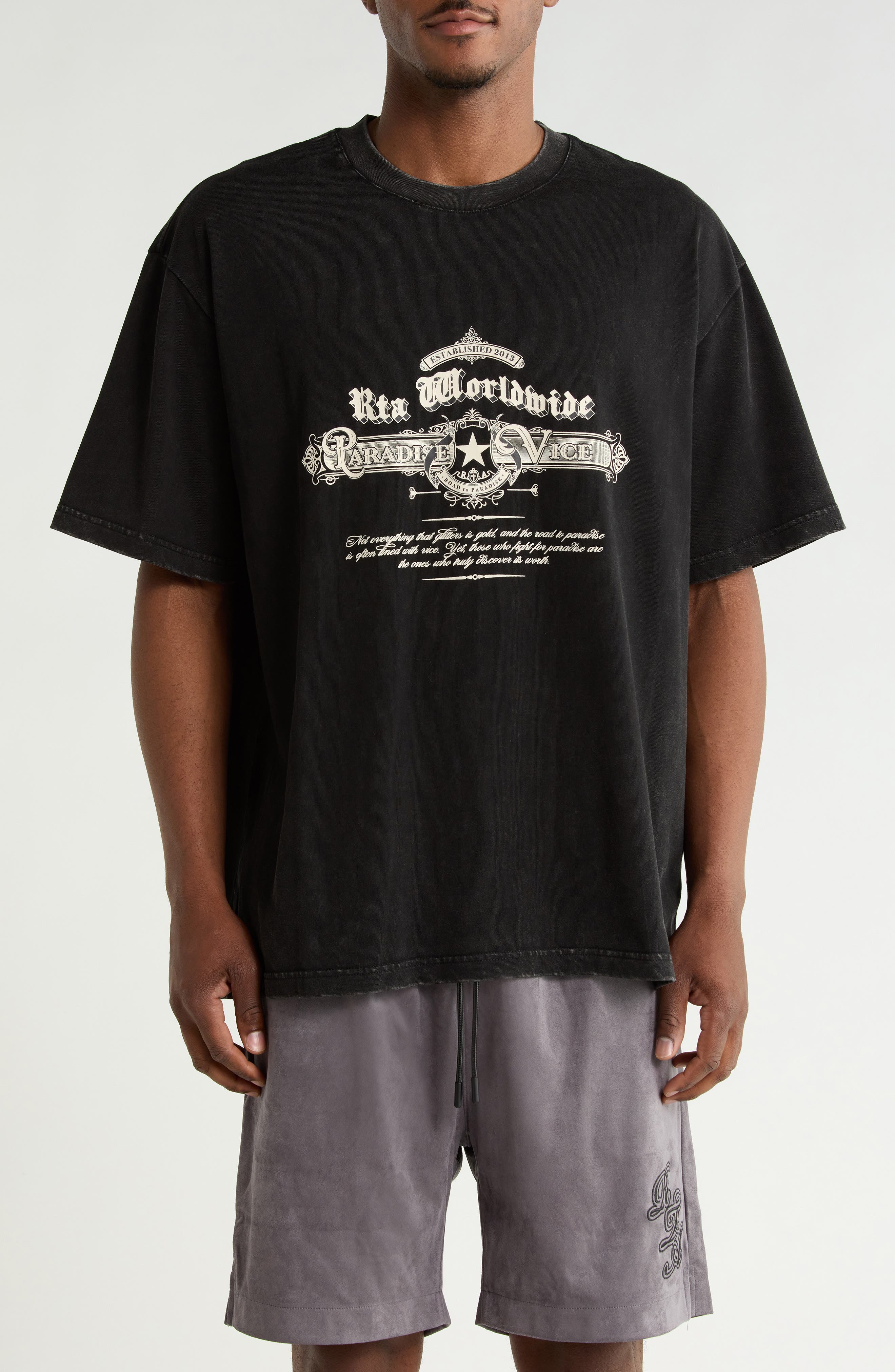 RtA Colin Graphic T-Shirt