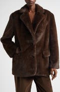 Stand Studio Emmie Faux Fur Jacket