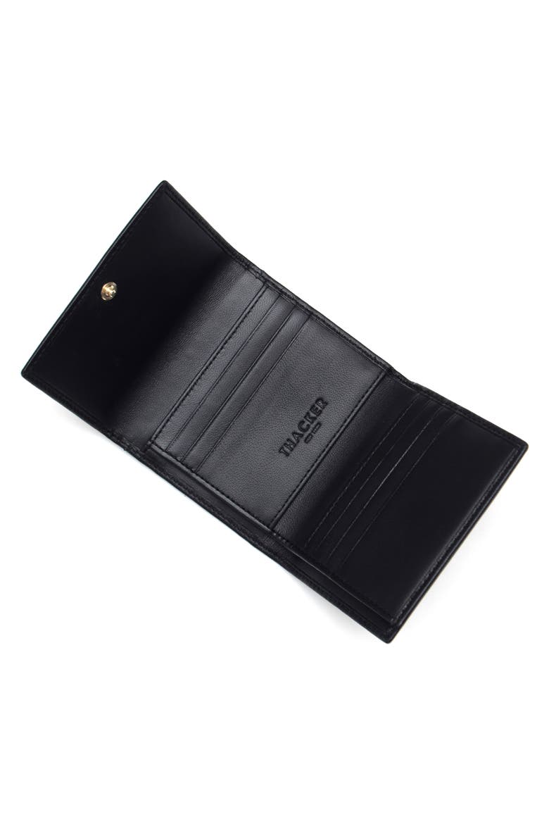Skylar Leather Wallet, Alternate, color, BLACK